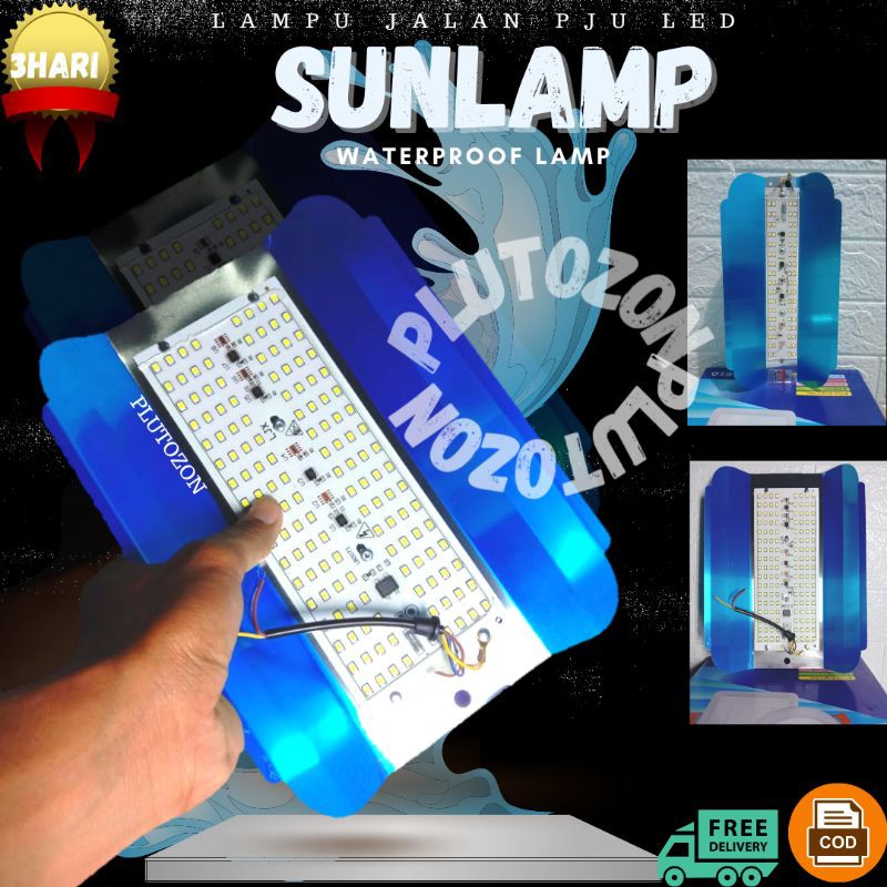 Lampu Jalan 50W PJU LED SUNLAMP Sorot Outdoor Penerangan Steet Light