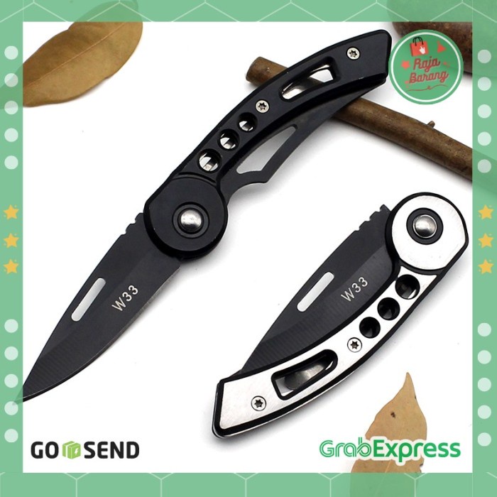 

Pisau Saku Lipat Mini Serbaguna Portable Knife Survival