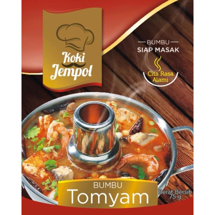 

PROMO Bumbu Siap Masak Koki Jempol Steamboat Kaldu Ayam Tomyam - Tomyam