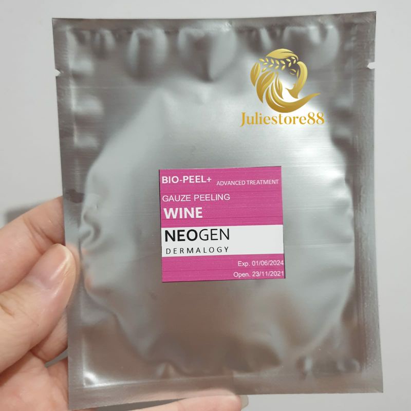 (Share 1pad) NEOGEN Dermalogy Bio Peel Gauze Peeling Wine Green Tea Lemon Real Cica Pad