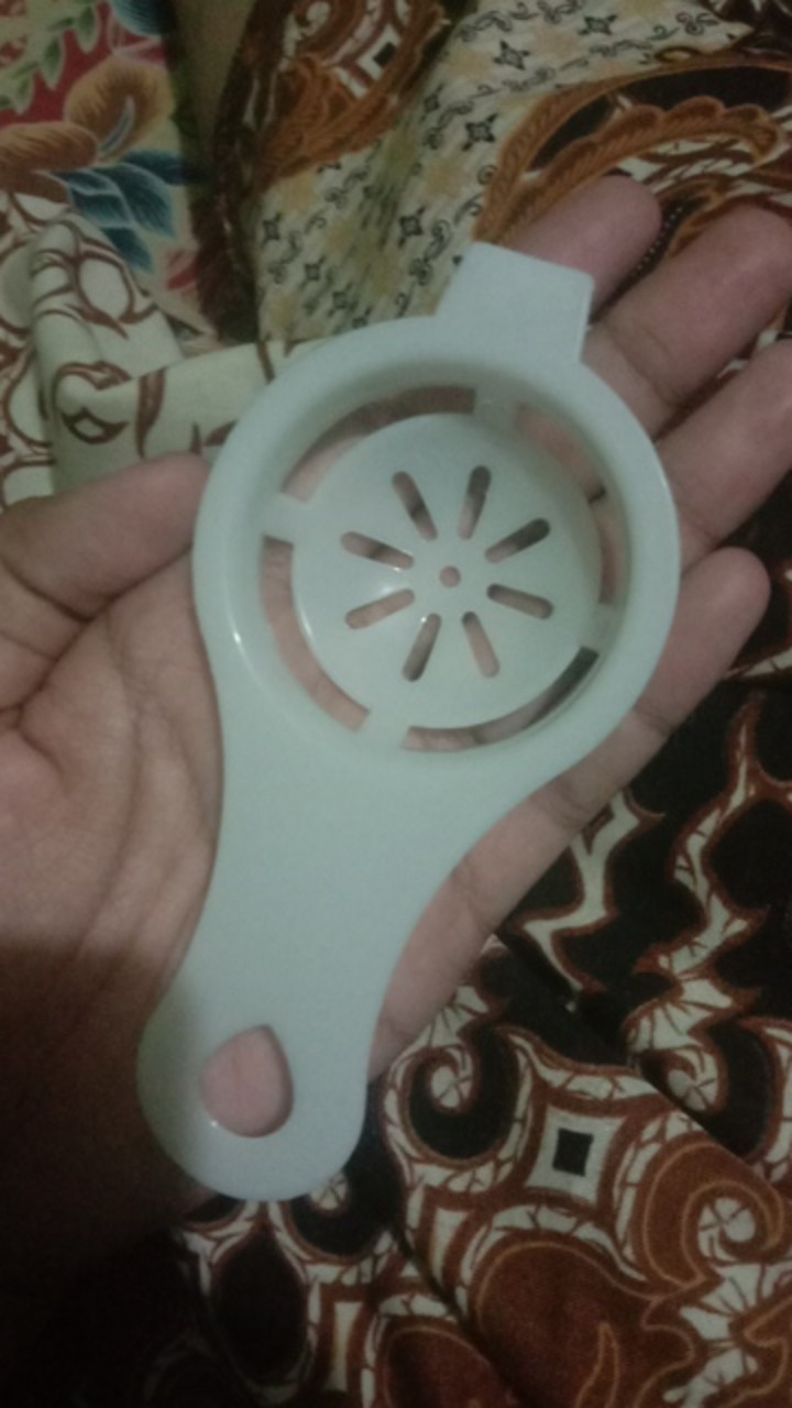 [10gr] Egg Eggs Separator Strainer Alat Dapur Masak Pemisah Putih Kuning Telur Telor Yolk It