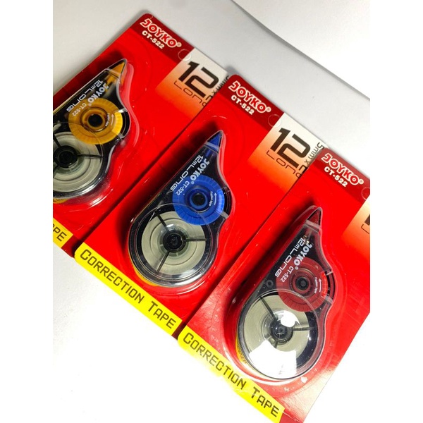 

Tipex Correction Tape (Tipex Kertas) JOYKO CT-522