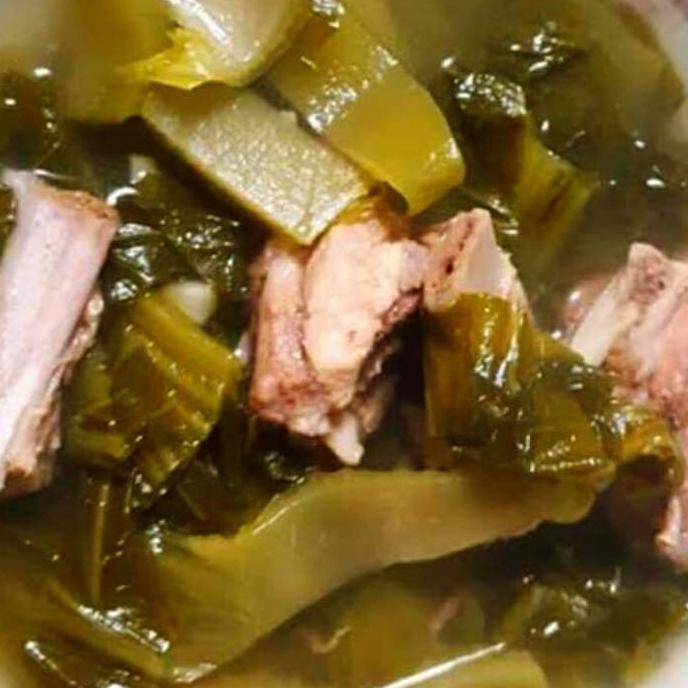 

Sayur Asin Samcan porsi jumbo untuk free sambel ( non halal ) ratele992 Ayo Beli