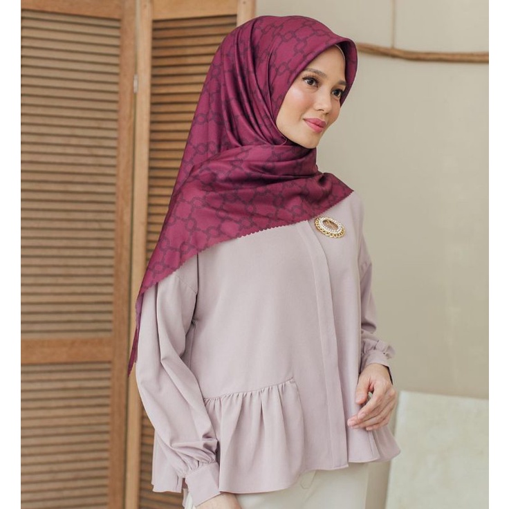 AMARA SCARF MULBERRY by WEARING KLAMBY