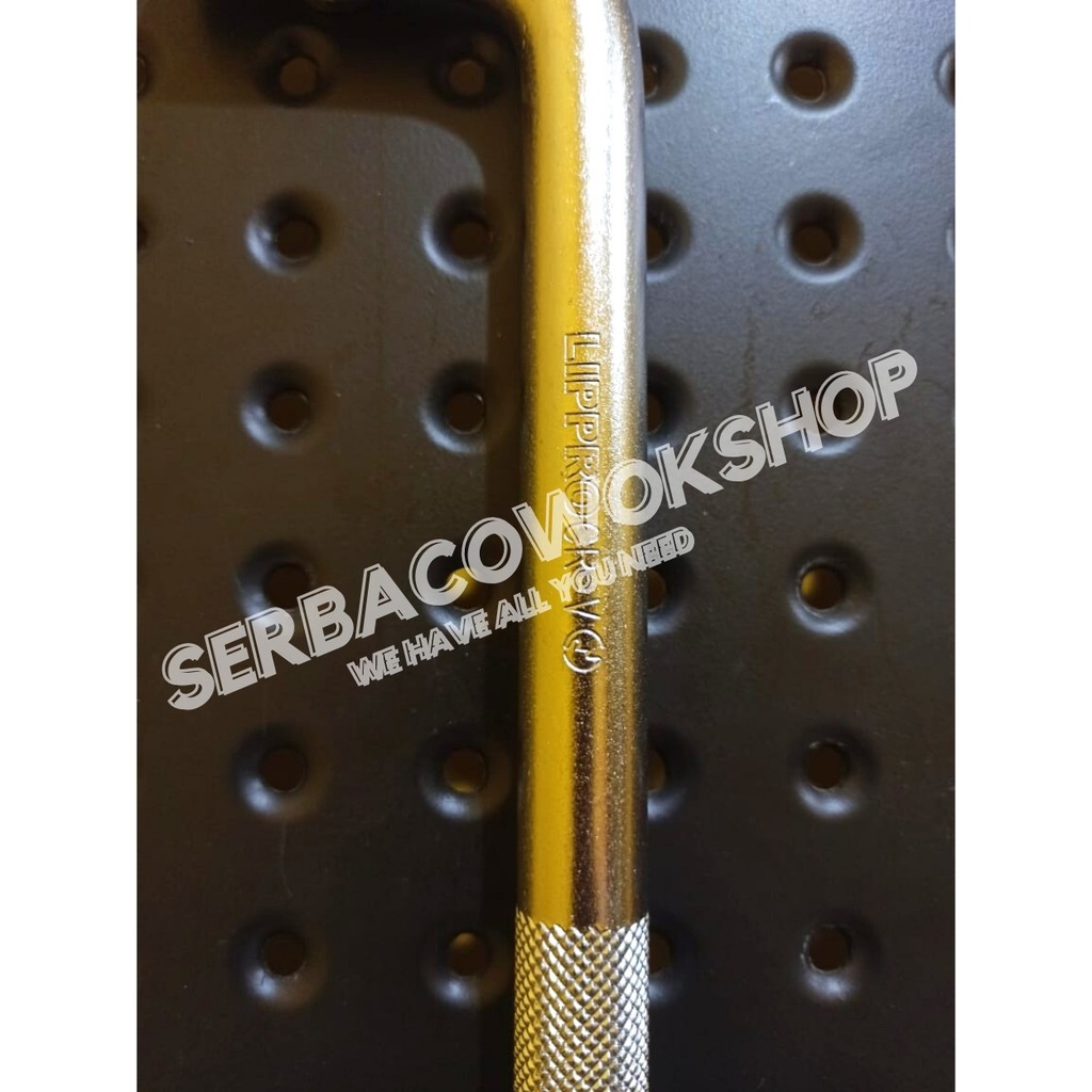 Lippro Gagang Kunci Sok Model L 1/2 Inch x 10 Inch Offset Handle Kunci Sok Termurah Berkualitas