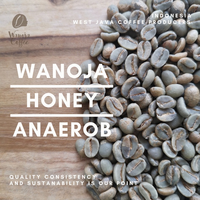 

(BISA COD) Green Bean Arabica Honey Anaerob Jawa Barat Kamojang