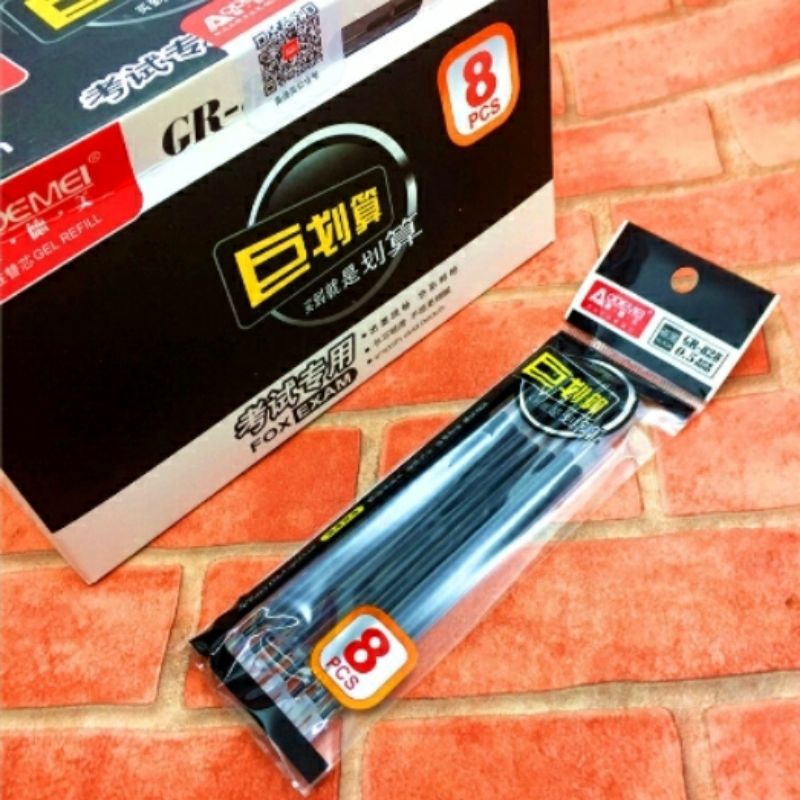 

REFILL TINTA GEL/ ISI ULANG TINTA 1SET 8 pcs PP 152