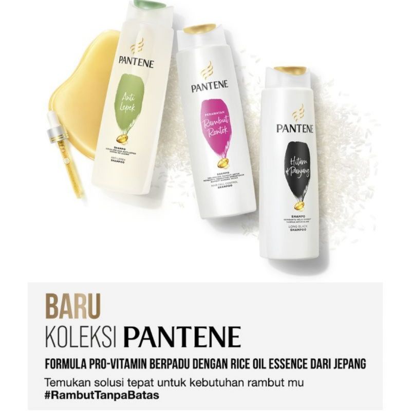 PANTENE Shampoo Anti Dandruff 160ml (Kemasan baru)