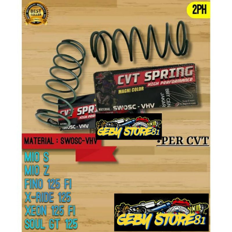 Per cvt BRT mio m3  Per cvt BRT x Ride 125 Spring CVt brt Mio m3/ Per kopling BRT mio M3 Xride 125 F