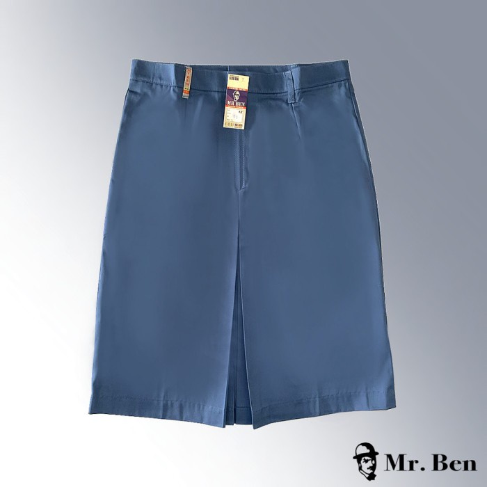 ROK SMA ABU BIRU PENDEK SEPAN SERAGAM SEKOLAH MR BEN - 7 -9