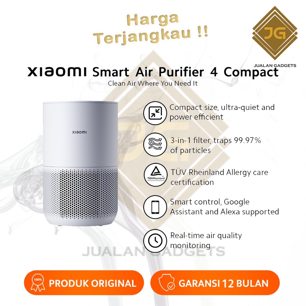 Mi Smart Air Purifier 4 Compact - Garansi Resmi