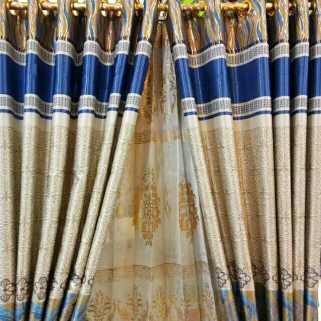 Gorden Hordeng EMBOSS bahan tebal dan mewah