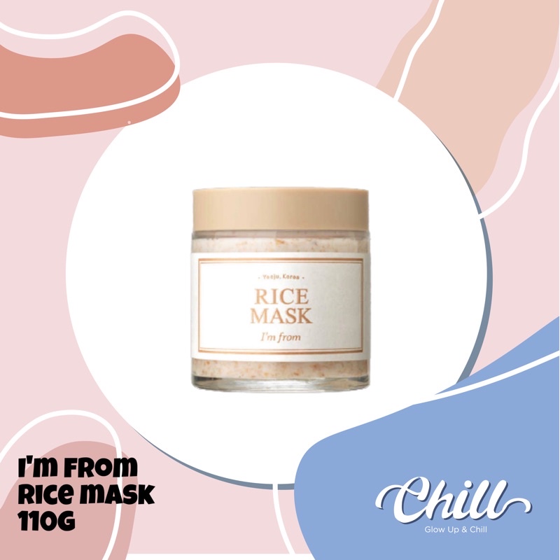 I'M FROM RICE MASK 110g NEW