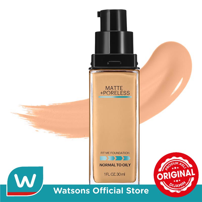 Maybelline Fit Me Matte + Poreless #220 Liq Matte Foundation MakeUp