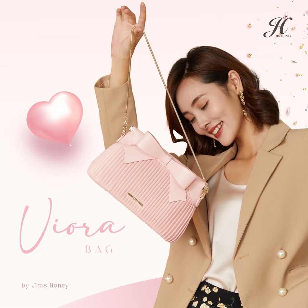 JIMSHONEY VIORA BAG TAS SELEMPANG WANITA TAS PESTA ORIGINAL JIMS HONEY INCLUDE BOX