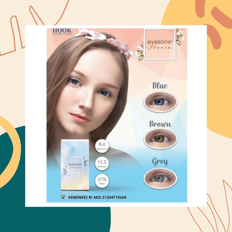 Softlens Eyezone Florin 14.2 MM