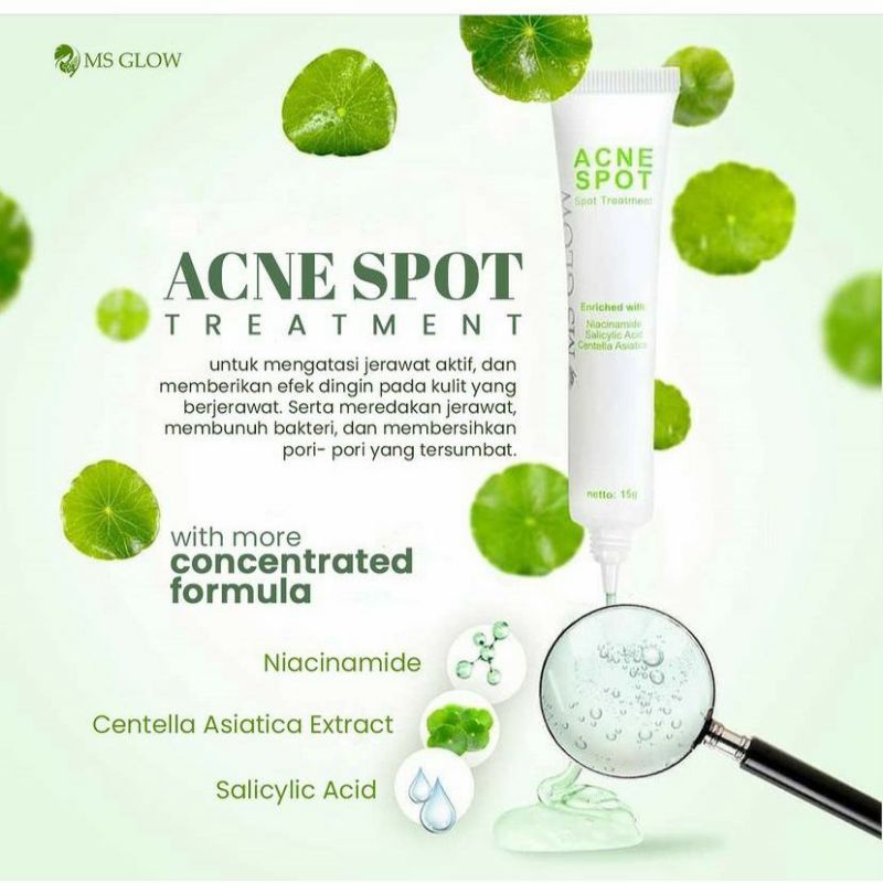 ACNE SPOT TREATMENT MS GLOW ORIGINAL MS GLOW RESELLER RESMI