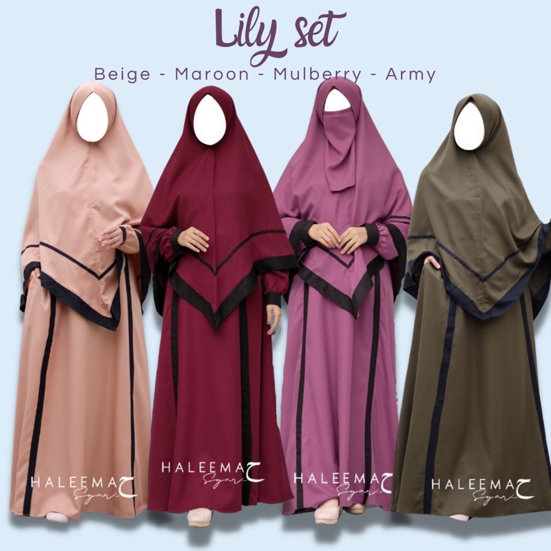 LILY SET / GAMIS SET SYARI