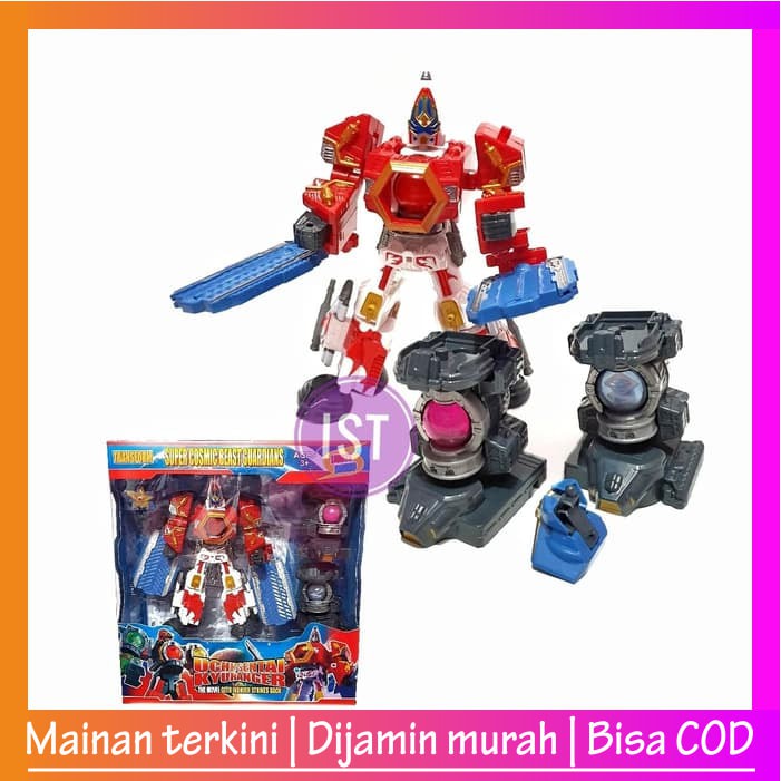 Mainan Anak Robot Kyuranger GIGANTIC PHOENIX IT250