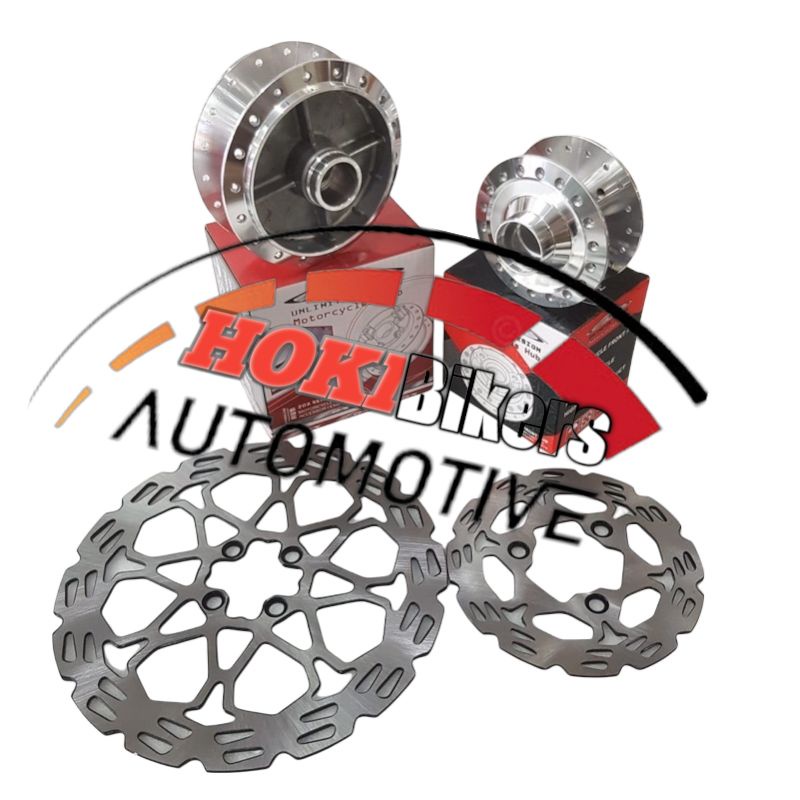 TROMOL SET ZOX SATRIA FU 150 FI -KARBU PNP BONUS PIRINGAN CAKRAM DEPAN DAN BELAKANG Tromol Set Satri