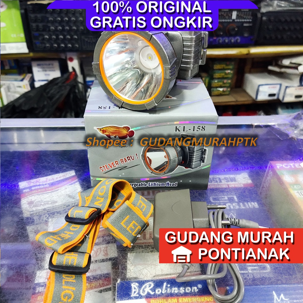 Senter Kepala Dony KL-158 head lamp