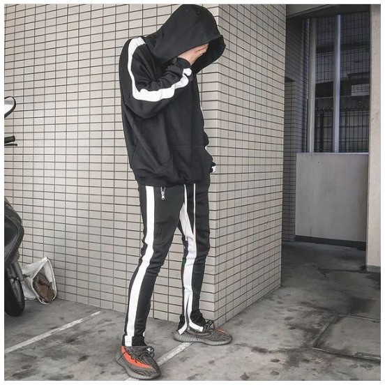 Celana Hypebeast Training Panjang Trackpants Pria Wanita Sweatpants Casual Jogging Running M_XXL