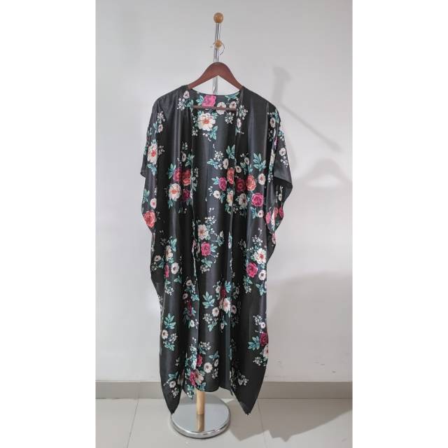 cardigan motif bunga