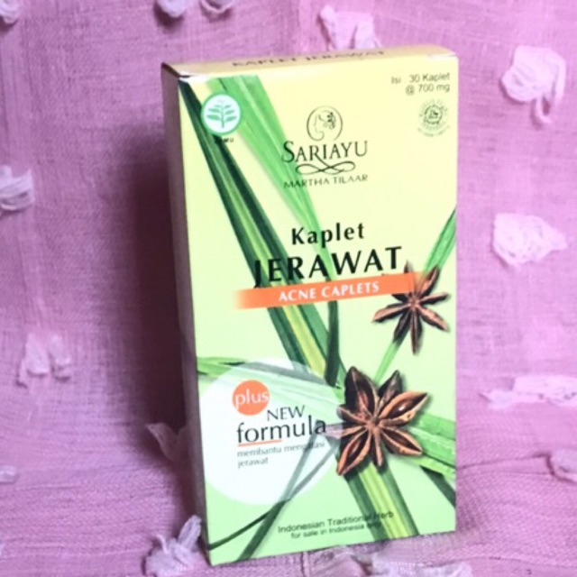 Sariayu Kaplet Jerawat isi 30 kaplet