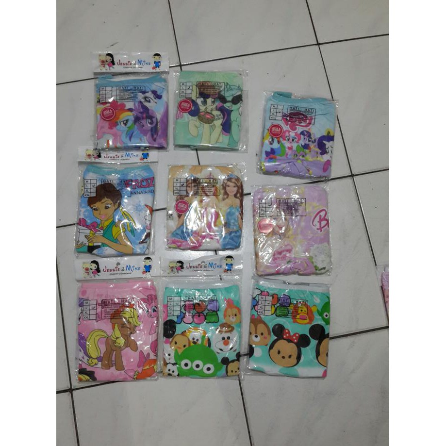 BARANG MURAH SEMILONG ANAK CEWEK MERK JESSIE AND MIKE