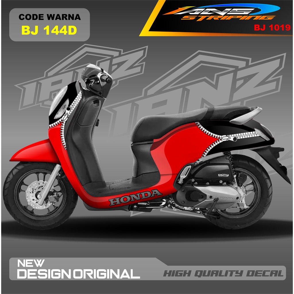 DECAL STIKER SCOOPY FULL BODY MOTOR / STICKER DECAL  HONDA SCOOPY FULL BODY / STICKER VARIASI SCOOPY TERBARU  / STICKER SCOOPY