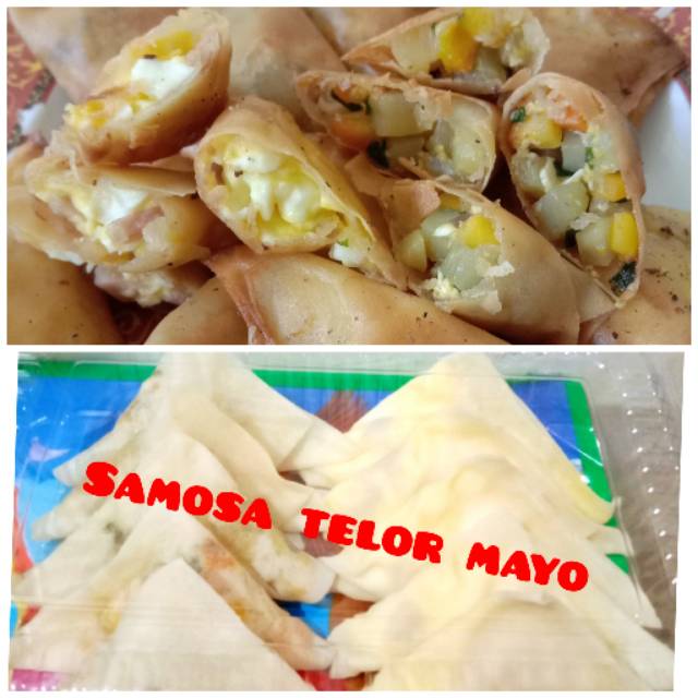 

Samosa telor mayo