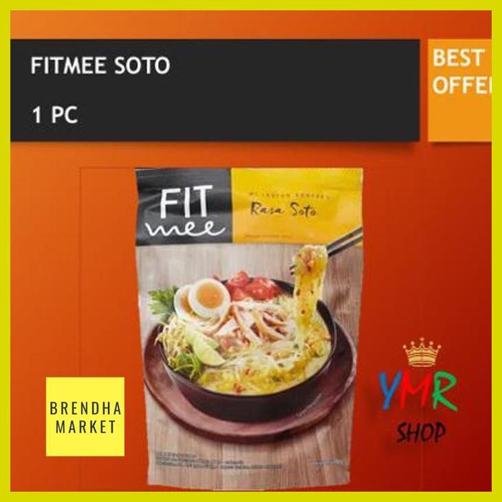 

[ Fit Mee / Fitmee Halal Mie Shirataki Varian Rasa Soto Low Calorie]