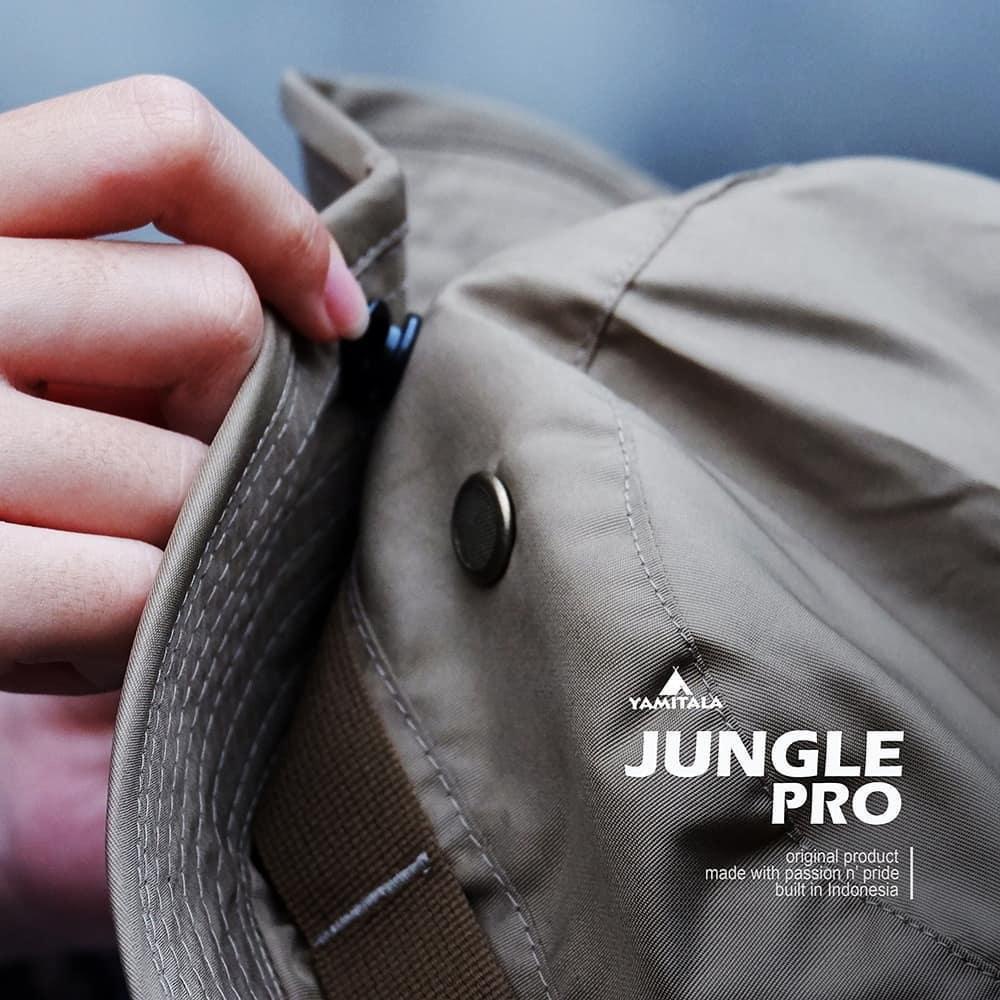 TOPI RIMBA/TOPI CAMPING/TOPI LAPANGAN/TOPI GUNUNG-TOPI JUNGLE PRO