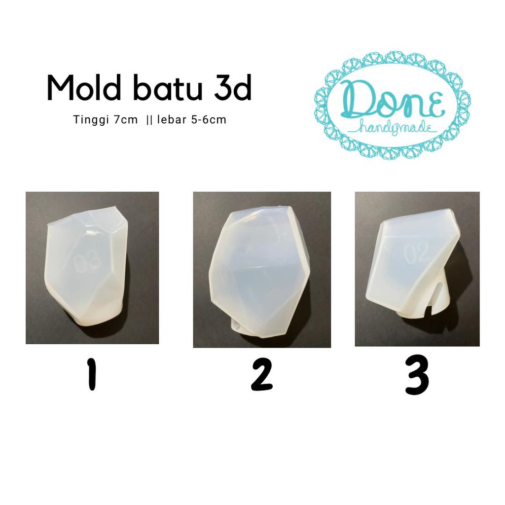 mold resin mold 3d cetakan resin mold transparan cetakan tiga dimensi