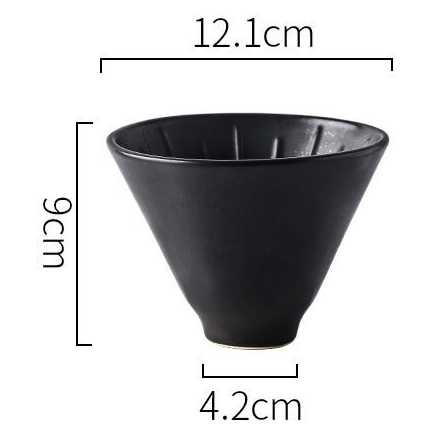 TD-AI04 SELUNA Filter Penyaring Kopi Glass Cone Dripper Filter V60 - HLD-083