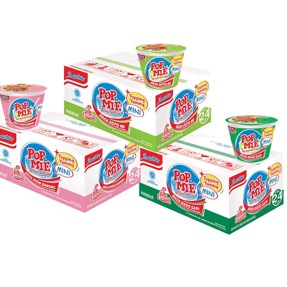 

ユ Pop Mie Mini 35 gr 1 Dus (Isi 24) で