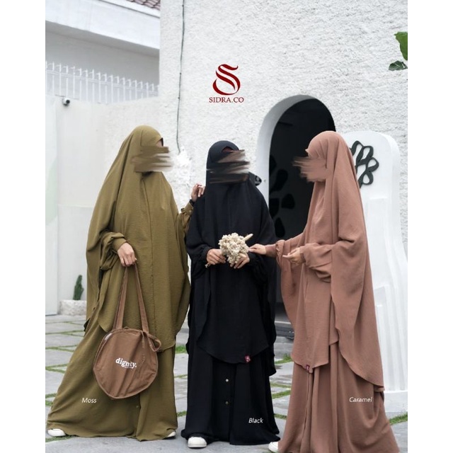 NOT SO BASIC (NSB) GAMIS SET KHIMAR BY SIDRA