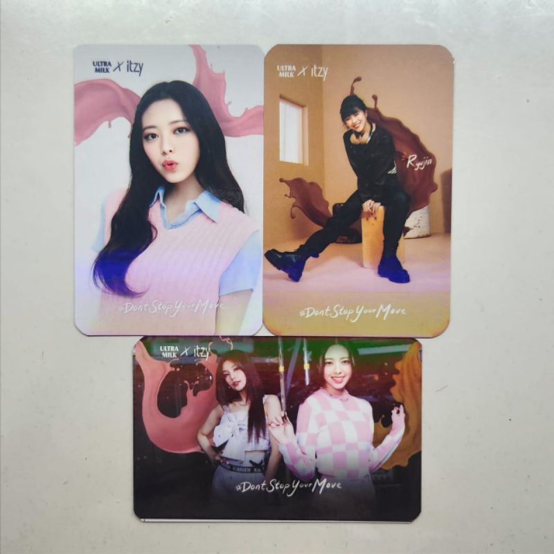 [New Stock] Sell Trade Itzy Ultramilk Ultra milk Photocard Official PC Don't Stop Your Move WTS WTT 