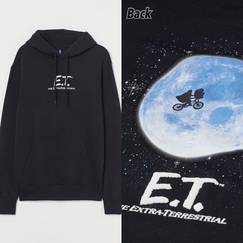 Hnm Extra Terestrial E.t Hoodie Original