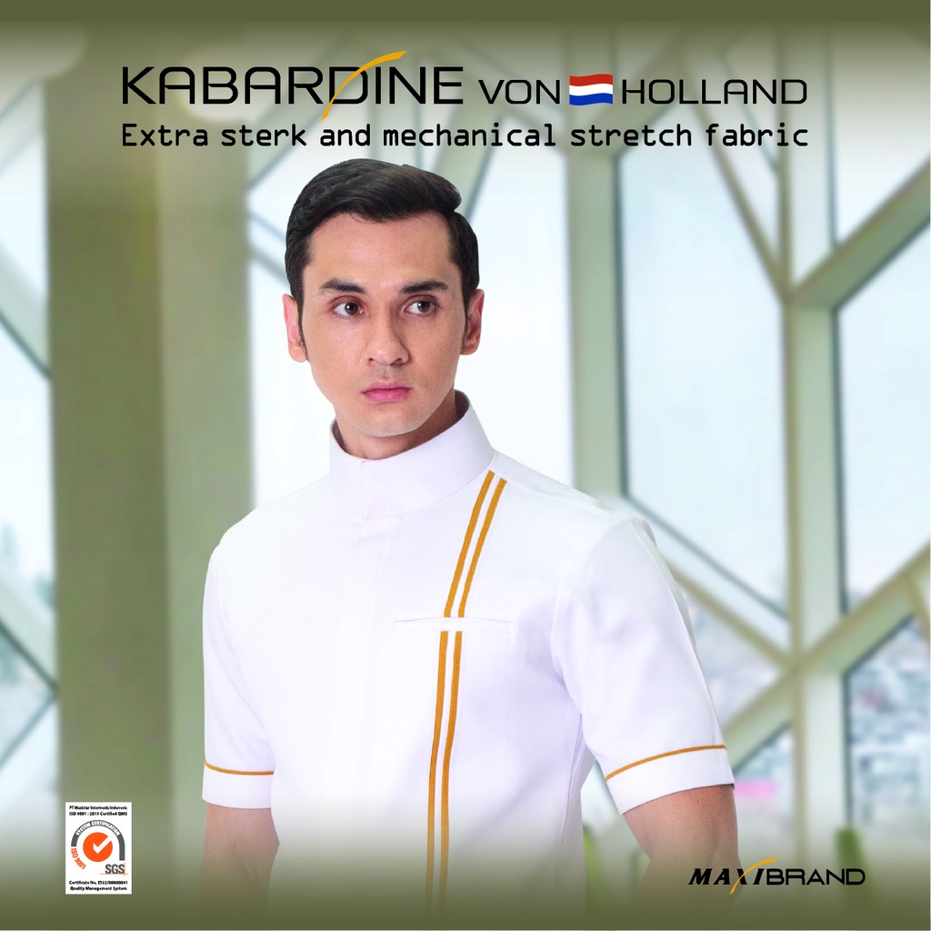 Fasentro Kabardine Kain Bahan Meteran Berkualitas Maxistyle - 10cm