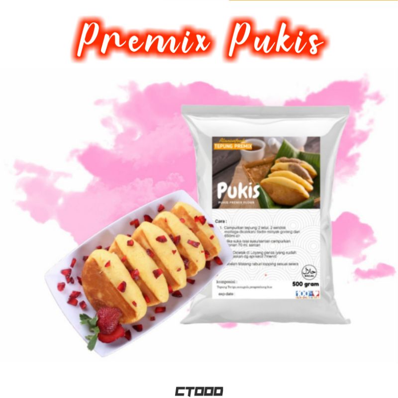 

TERMURAH!! TEPUNG PREMIX PUKIS 500GR