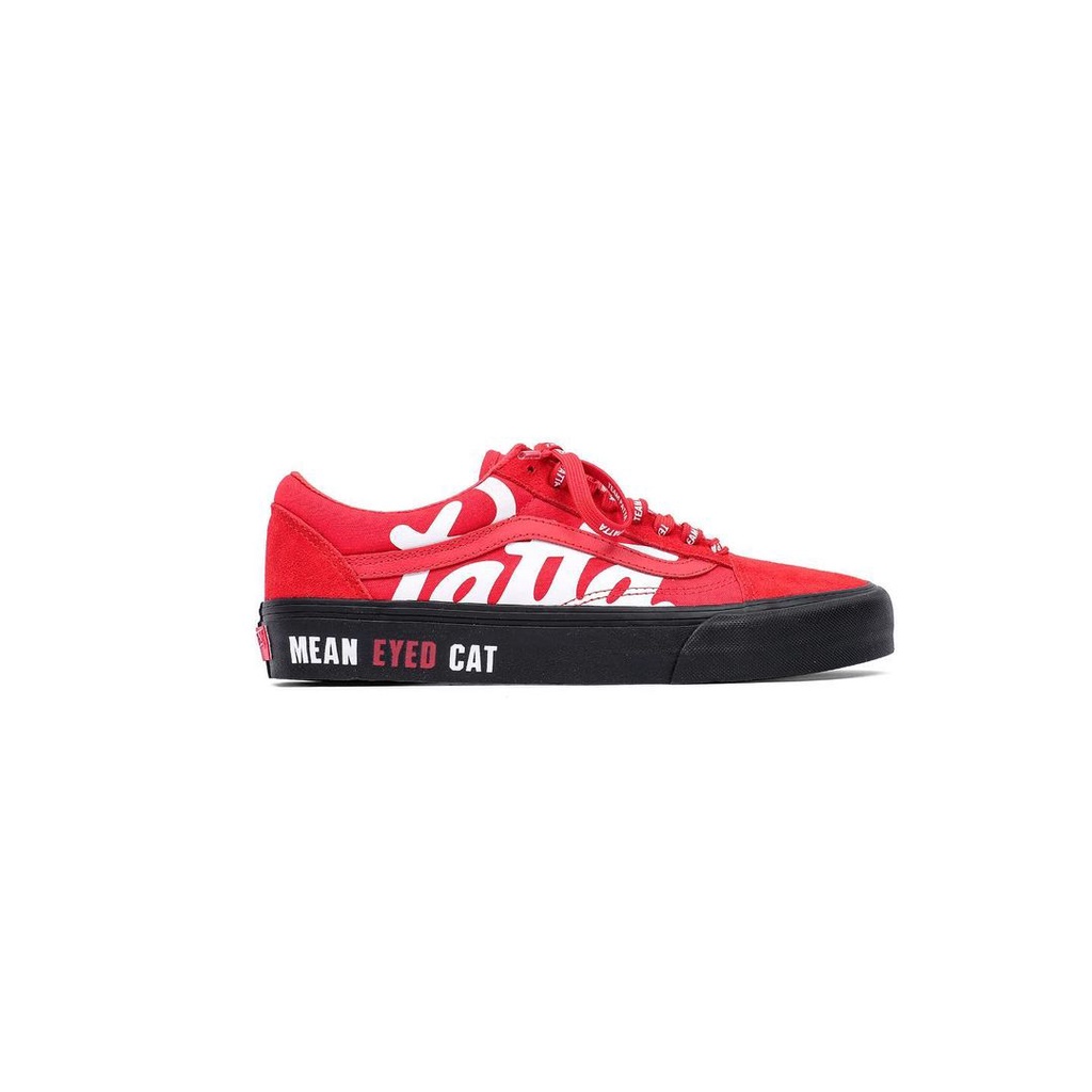 VANS VAULT X PATTA OG OLD SKOOL HIGH RISK RED BLACK
