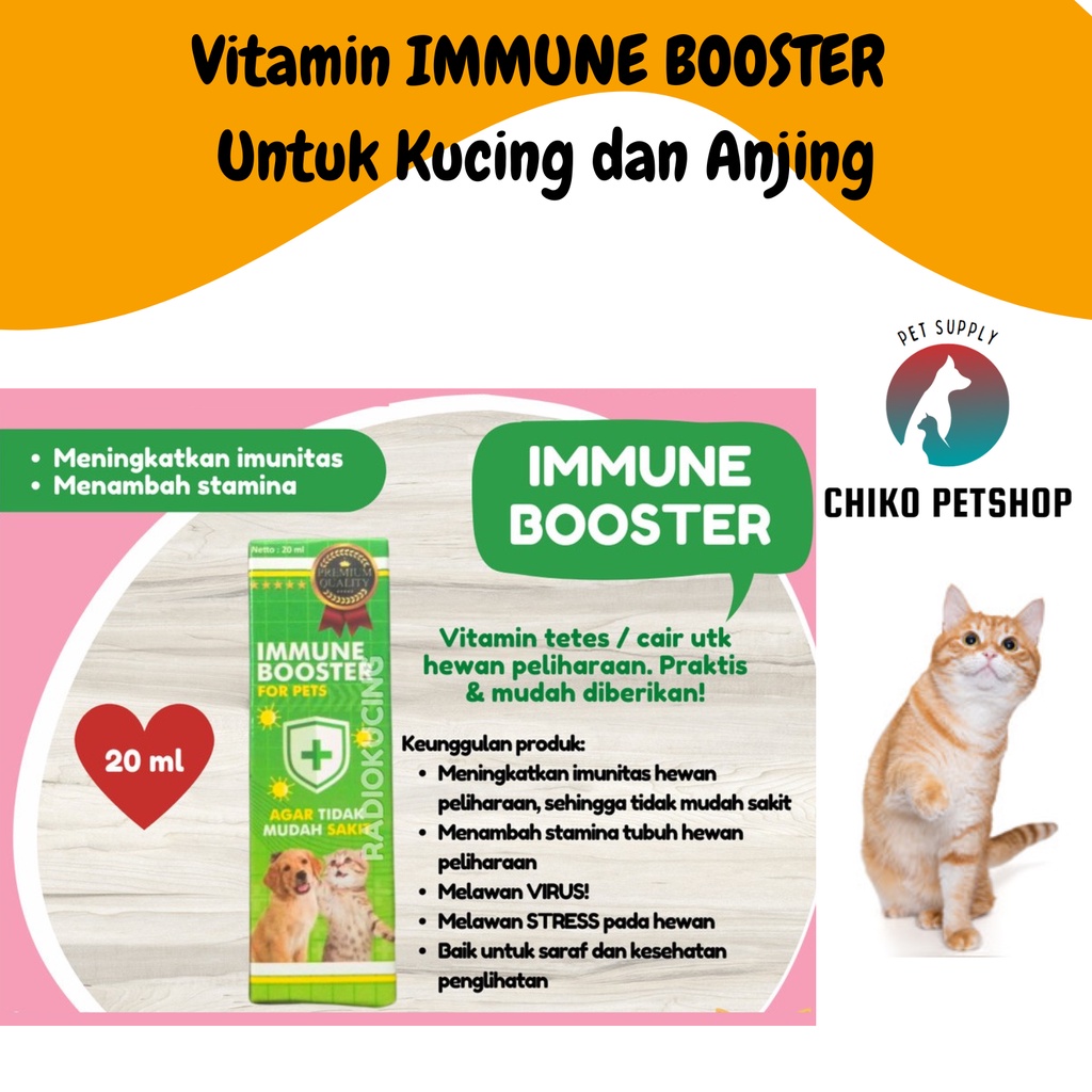 Immune Booster Cat 20 ml Suplemen Vitamin Kucing ROYAL CARE Anti Virus