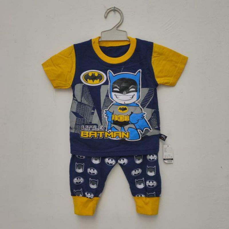 BATMAN Setelan baju celana panjang joger anak bayi