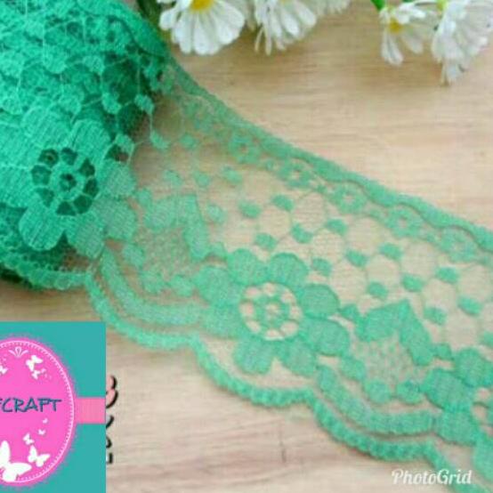 ○ Renda air besar cinderella 6cm per roll ✹