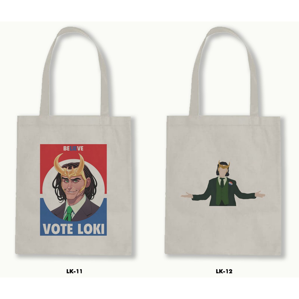 TOTE BAG BLACU - LOKI .01