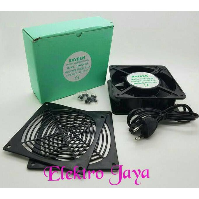 Kipas Angin Fan Ac Rayden 12Cm Input Ac 220Volt