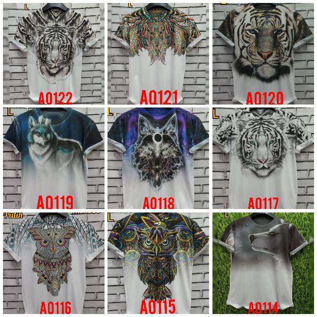 full print 3d thailand grosir  fullprint grosir  kaos  