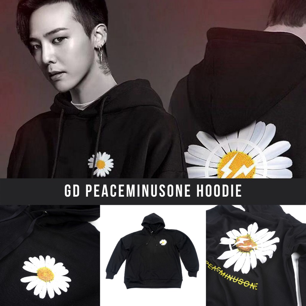 HOODIE KPOP GDRAGON PEACEMINUSONE