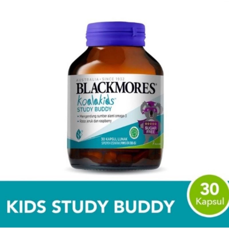 Blackmores Koala Kids Study Buddy 30 Tab - Vitamin Anak